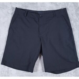 Nike Dri Fit Golf Shorts Mens 36 Tech Chino Black Standard‎ Fit 915878